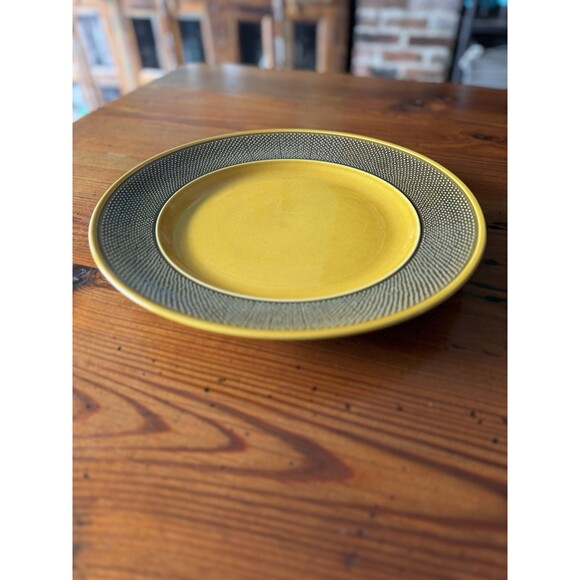 Vintage Aurora Ironstone 12” Platter Sears & Roebuck Harmony House Harvest Gold